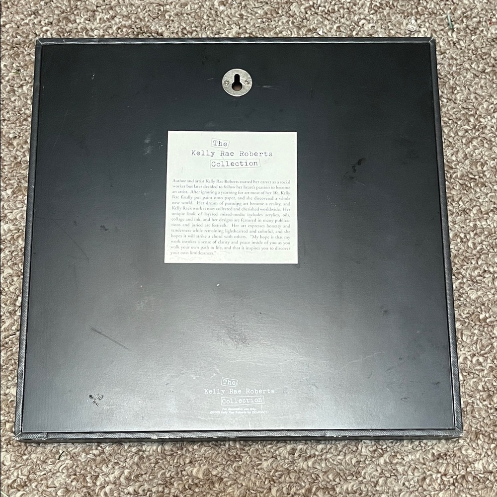 12”-12”.  Kelly Rae Roberts Collection - Picture 2 of 2